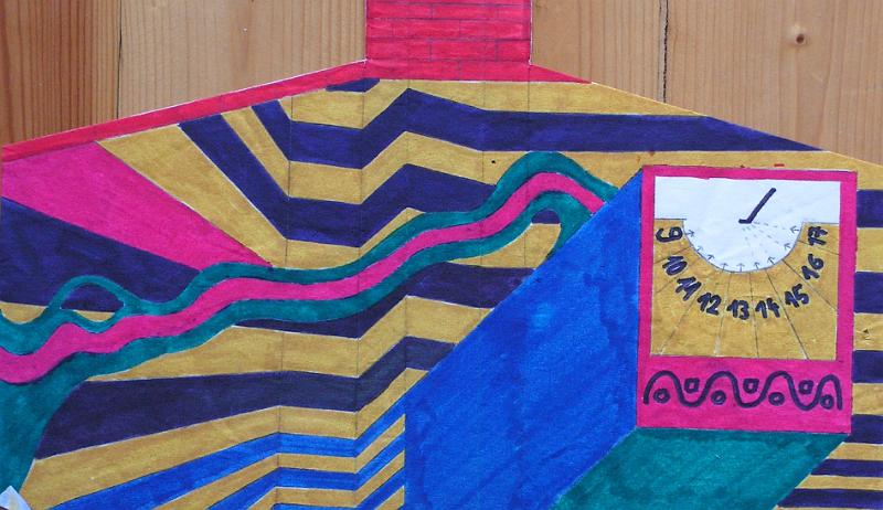 Fabrikwand (Entwurf 2), 1974, Filzstift, 21x30.jpg